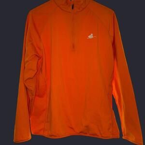 Tennessee Volunteers Orange Quarter Zip Pullover Size Large